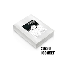 Vı'orıo 20x30 Tırtıklı Vakum Makinesi Poşeti 100 Adet