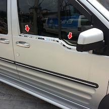 Ford Connect Krom Cam Çıtası 2002-2014 2 Parça