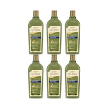 Doğal Zeytinyağlı Kepek Karşıtı Besleyici Şampuan 400 Ml 6 Adet Tüm Saç Tipleri