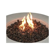 Lav Taşı 5 Kg Mangal Taşı 3 Ila 6 Cm Arasında Dekoratif Tir. Siyah Renkli