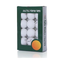 3 Yıldız Masa Tenisi Pinpon Topu +40 Gazlı Yapı Sekme Garantili Profesyonel Pingpong Top 12 Ade