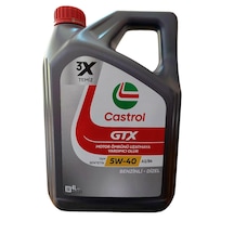 Castrol Gtx 5w-40 Tam Sentetik Motor Yağı 4 L