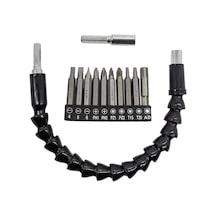 12 Parça Flex Bükülebilir Esnek Şaft Bits Uzatma Adaptörü Bits Uç