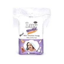 3 Adet Lux Maxi Bebek Temizleme Pamuğu 60 Adet Çok Renkli