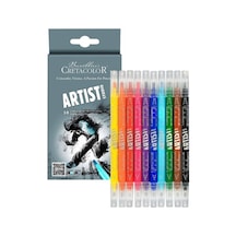 Artist Studio Calligraphy Çift Uçlu Keçeli Kaligrafi Çizim Seti 10 Renk 445 10