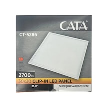 Lambax 30x30 25 Watt Clipin Asma Tavan Panel Led Klipin Armatür Beyaz 5286 Diğer