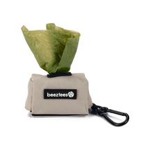 Beeztees Köpek Dışkı Toplama Poşeti Taşıma Çantası, Gri, 7,5x3,5x4cm