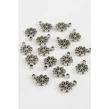 Çiçek - 687 - Tesbih Püskül Aparatı 50 Gram - Glblseme - Gümüş Rengi