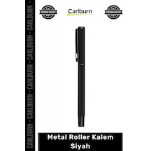Özel Üretim Lüks Promosyon Kurumsal Ofis Hediyelik Şık Tasarım Kaliteli Metal Roller Kalem Siyah