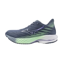 Mizuno Wave Rider 28 Kadın Koşu Ayakkabısı Siyah / Yeşil Çok Renkli