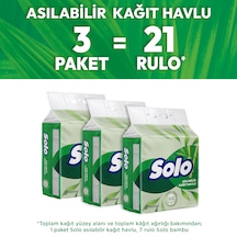 Solo Asılabilir Kağıt Havlu 1=7  3'lü