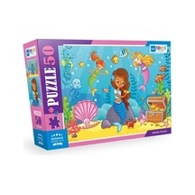 Blue Focus - Mermaid Deniz Kızı - Puzzle 50 Parça