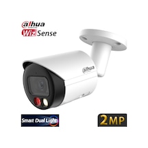 Dahua Ipc-hfw2249s-s-ıl 2mp 3.6mm Ip67 Sdkart Dah.mik.akıllı Çif Işıklı Bullet Ip Kam.30mt