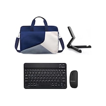 Lenovo Tab M11 11'' İçin Çanta+bt Klavye+mouse+stand-al4234