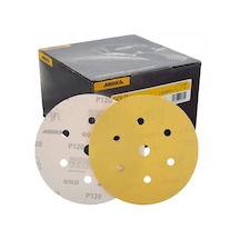 Mırka Gold 150Mm 7 Delik Cırtlı Zımpara 100 Ad.