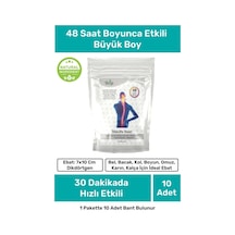 İlla Life Dermo-Pain Büyük Dikdörtgen Yapışkan Bant 10 Adet