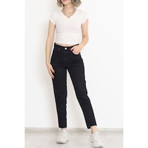 Mokashopin - Boyfriend Kot Pantolon Koyulacivert - 11917.1431. 001