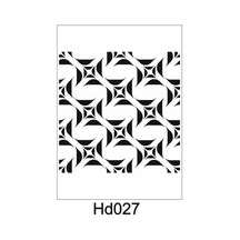Duvar Dekor Stencil Şablon 40X40 Hd-027
