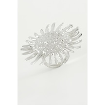 Depomıx Güneş Metal Yüzük-gümüş Rengi Sarı 70470674