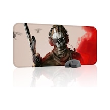 Call Of Duty Kaymaz Dikişli Kauçuk Oyuncu Mousepad V1 - 70x30 Xl Gaming Mouse Pad Fare Altlığı