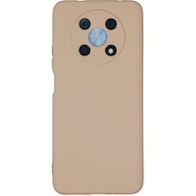 Newface Huawei Nova Y90 Kılıf Nano İçi Kadife Silikon - Pudra pudra