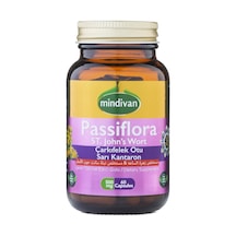 Mindivan Passiflora Sarı Kantaron&çarkıfelek Ekstreli 60 Kapsül