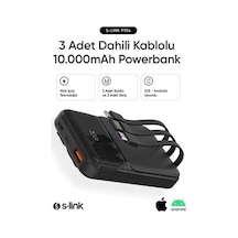 Lcd Ekranlı 10000mah Taşınabilir Pil Şarj Cihazı, Hsc22.5w 1