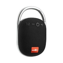 Siyah Taşınabilir Bluetooth Hoparlör Ses Bombası Kilit Özellikli Yüksek Ses Gücü