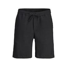 Jack & Jones Jack Jones Erkek Rahat Kesim Jogger Günlük Şort 12288550 Siyah