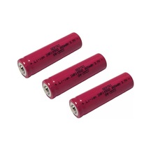 Sertec 14500 3.7 Volt 800mA Li-ion Şarj Edilebilir Pil 3 Adet