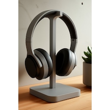 Modern Tasarımlı 3d Baskı Kulaklık Standı