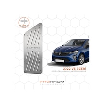 Renault Clıo 5 Alpine Krom Ayak Dinlendirme Pedalı 2023 Ve Üzeri