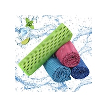 Serinletici Sporcu Havlusu-Cooltowel Super Coolıng Towel-Fıtness Mavi