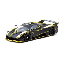 Tarmac Works 1/64 Pagani Huayra R Matt Black / Silver