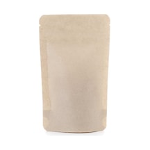 Packtory Kraft Aluminyum Kilitli Doypack Ambalaj 20X30+5 cm. 1000 Gr. -50 Adet