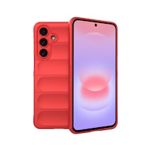 Samsung Galaxy  Uyumlu  A27 5g Optimum Silikon - Kırmızı Çok Renkli
