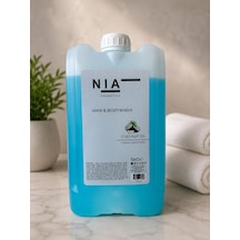 Nia Keratinli Saç Bakım Şampuanı 5000ml Kuaför Berber Şampuanı 5 Litre Tüm Saçlar