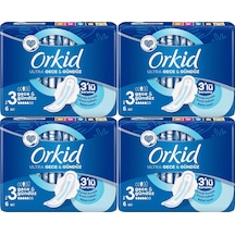 Orkid Ultra Extra Hijyenik Ped Gece & Gündüz 4 x 6'lı