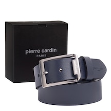Pierre Cardin Deri Erkek Kemer En 4 Cm Pc-3100 Lacivert