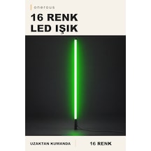 Onerous 16 Renk Led Işık, Uzaktan Kumandalı Yeşil