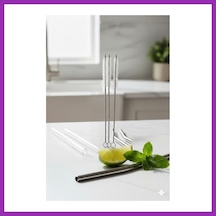 Bezos 3 Lü Paslanmaz Çelik Pipet Temizleme Fırçası Seti Bty