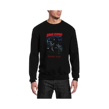Avenged Sevenfold Buried Alive Baskılı Siyah Erkek Örme Sweat