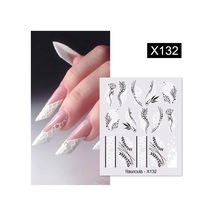 Su Transferli Nail Art Sticker X132 53622-8