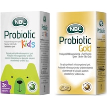 Nbl Probiotic Gold 20 Saşe Nbl Probiotic Kids 30 Tablet