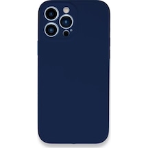 Newface Apple İphone 13 Pro Kılıf Lansman Legant Silikon - Lacivert