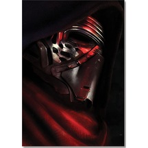 Cakasepetim Star Wars Kırmızı Ahşap Mdf Tablo