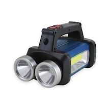 Panther Pt-8802a Usb Şarjlı Fener Siyah