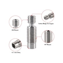 M6-M7 Setli Teflonlu Barrel(3X2 Teflonlu)