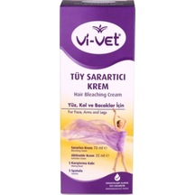 Vi-vet Tüy Sarartıcı Krem Yüz, Kol Bacaklar İçin 70 Ml Sarartıcı 35 Ml Aktivatör