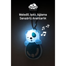 Cloud-b Ağlama Sensörlü Taşınabilir Köpek Uyku Arkadaşı 13x8,6x4 CM